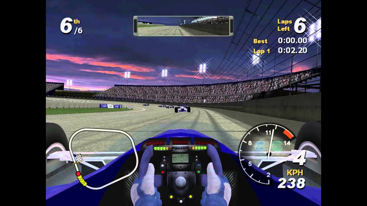 Total Immersion Racing - The Best Car Setting Rockingham Champ Car On Rochingham Oval Track