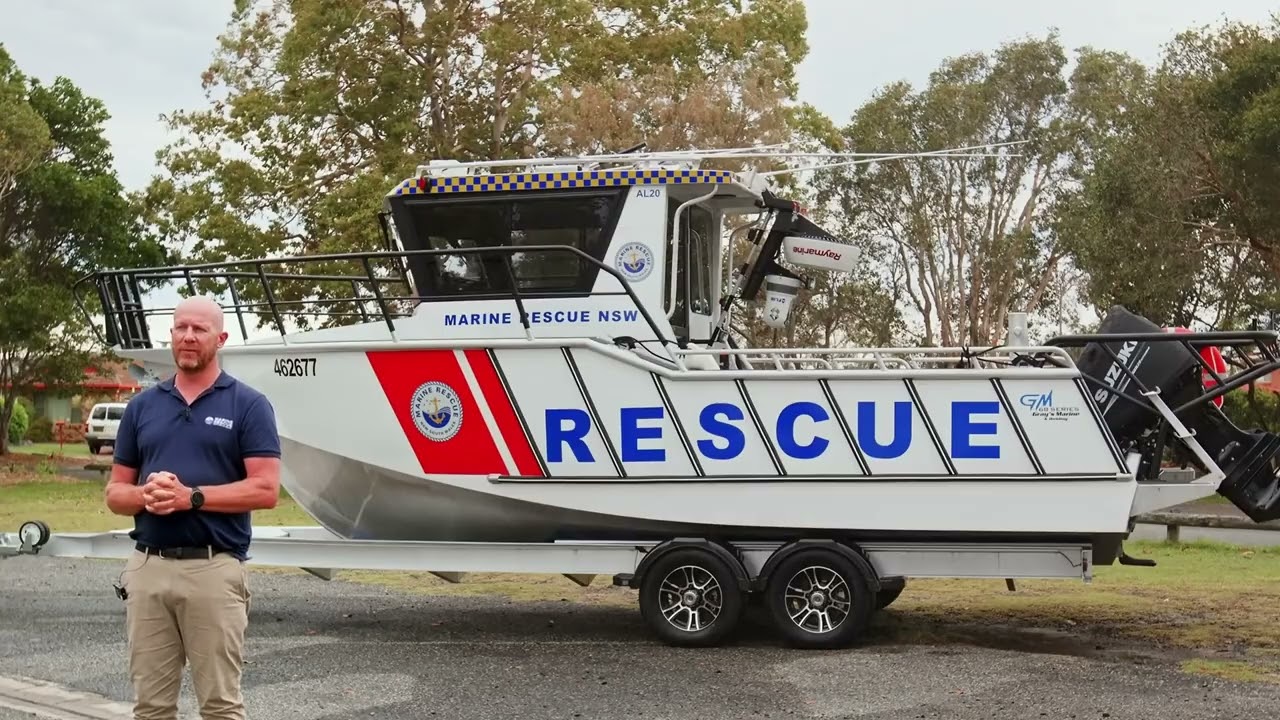 Trusted by Marine Rescue | GM 68 Custom 6.8m Plate Boat by Grays Marine Yamba