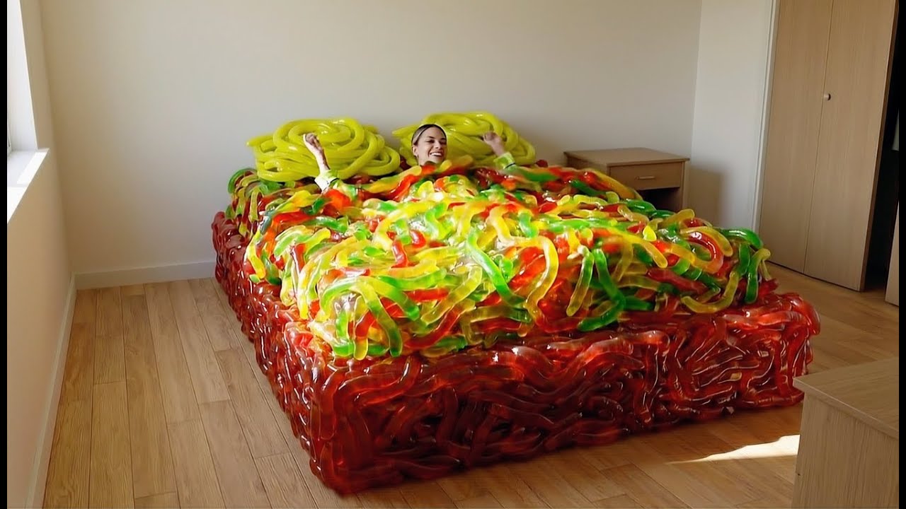 Which Crazy Bed Would You Choose Sleep In?  🛏️✨| Ultimate Oddly Satisfying AI ASMR | 35