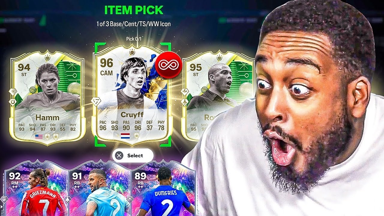 UNLIMITED ICON PICKSSSS SIND DAAA🚨🤩ENDLICH EA MIT WWW CONTENT🚑50x BASE/WW/THUN ICON PICKS | EA FC 25