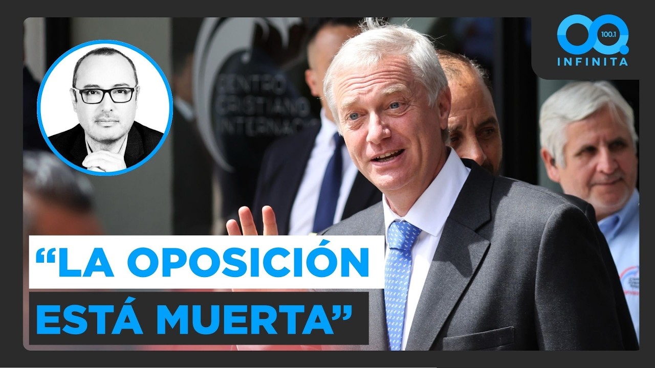 “La oposición hoy está muerta, no tiene discurso ni propuesta