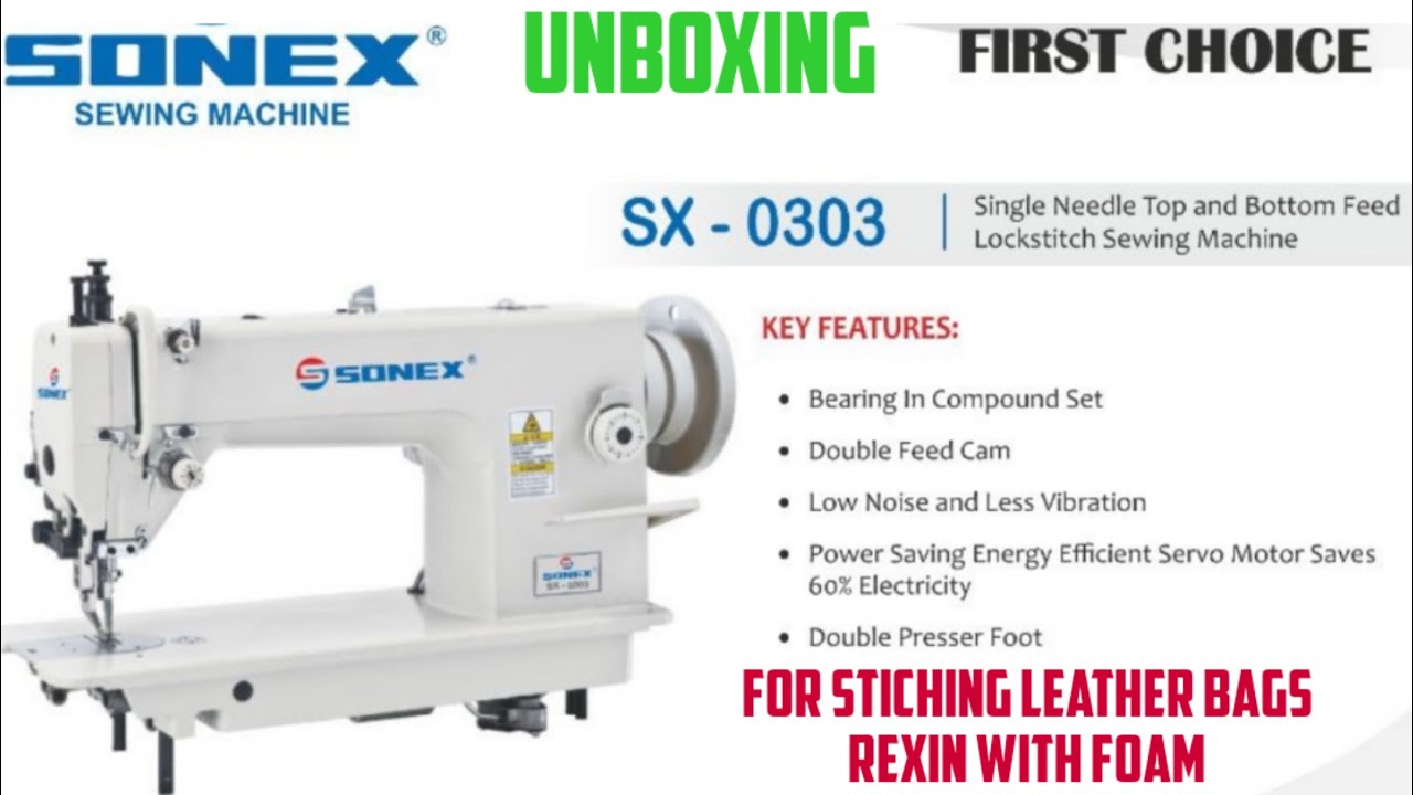 Sonex 303 model walking foot (Double boot) High speed Industrial sewing machine