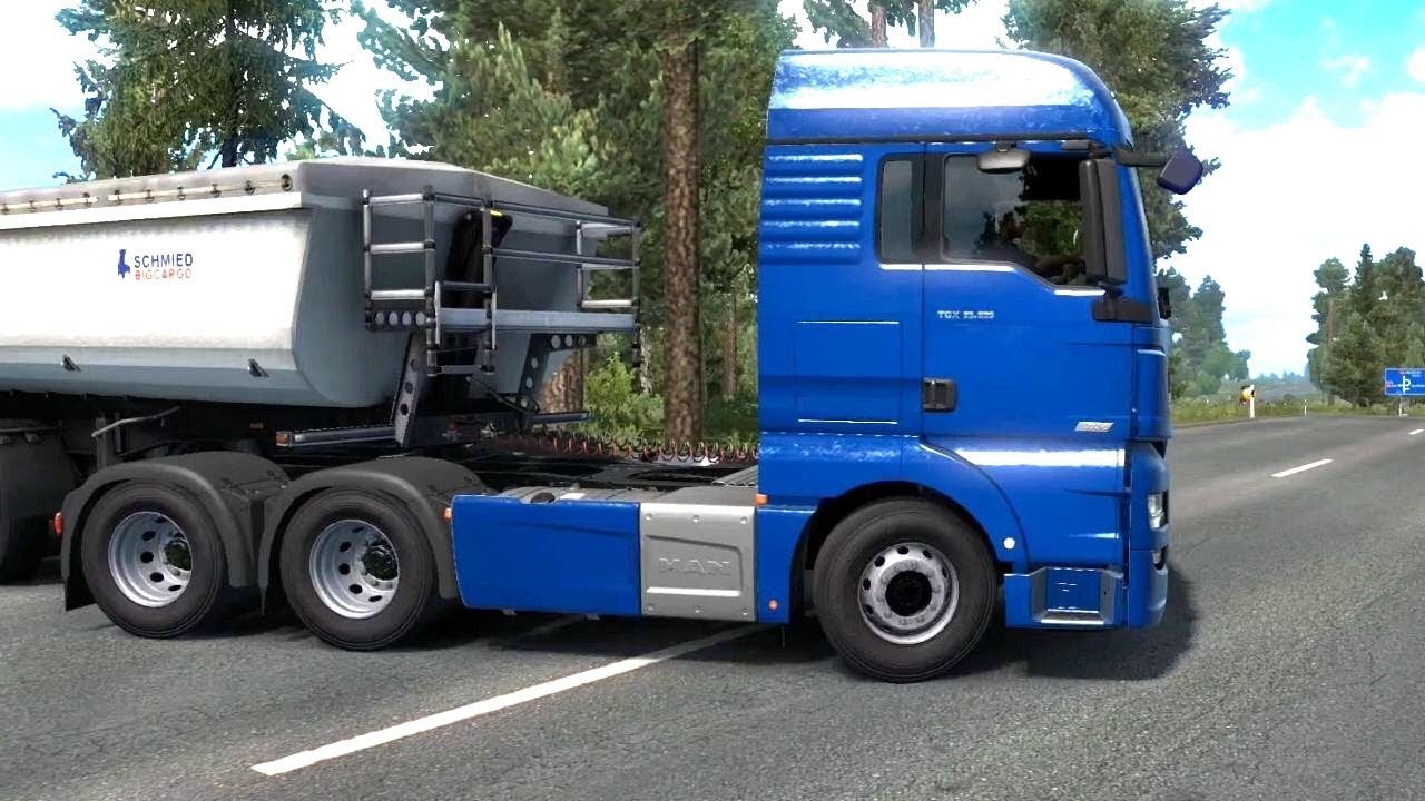 ETS 2 Update - 6x4 MAN TGX Euro 6 XLX Truck
