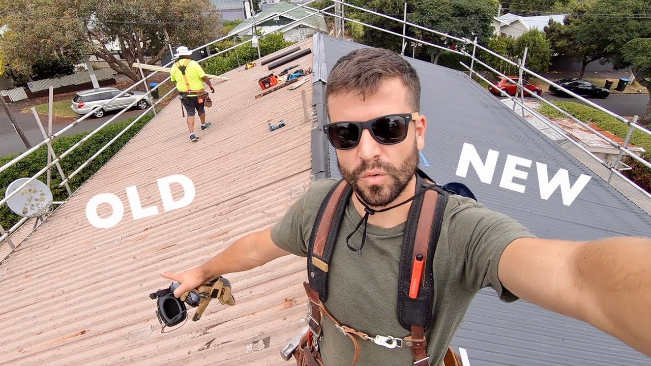 How to Replace an Old Roof!