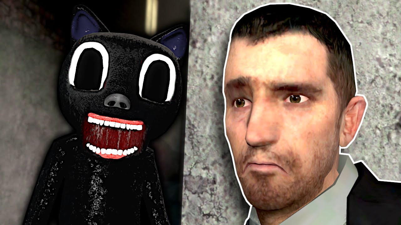 Cartoon Cat is Angry & We Must Escape! - Garry's Mod Gameplay