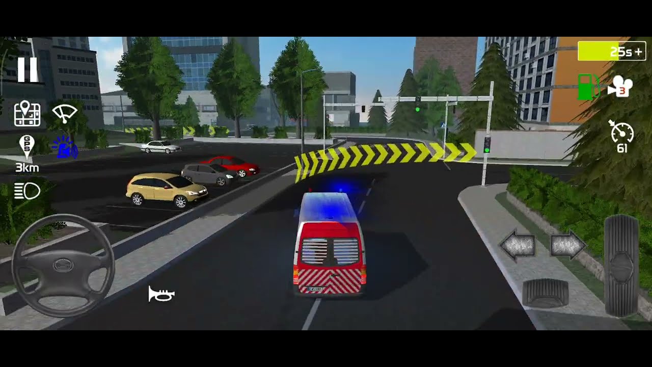 Emergency ambulance simulator android gameplay #7 -skisosoft 