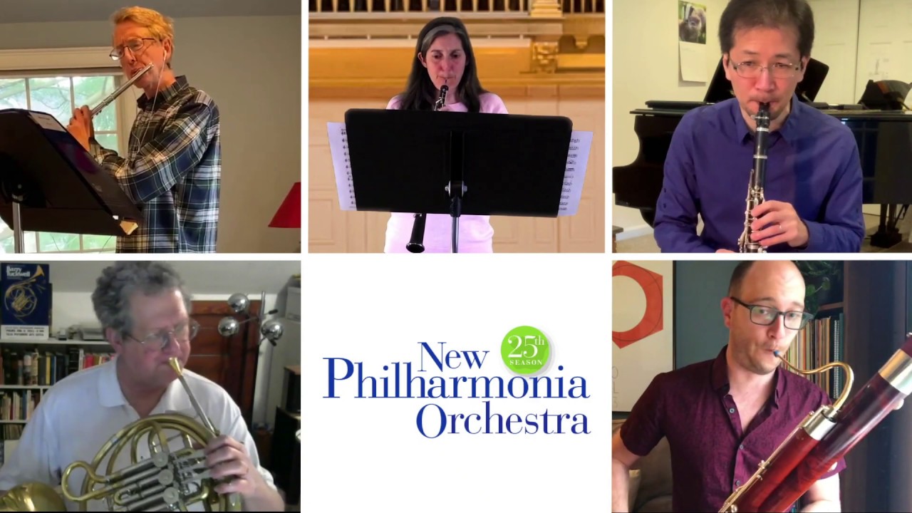 New Philharmonia Wind Quintet Virtual Performance: Ibert - Trois Pièces Brèves, I. Allegro