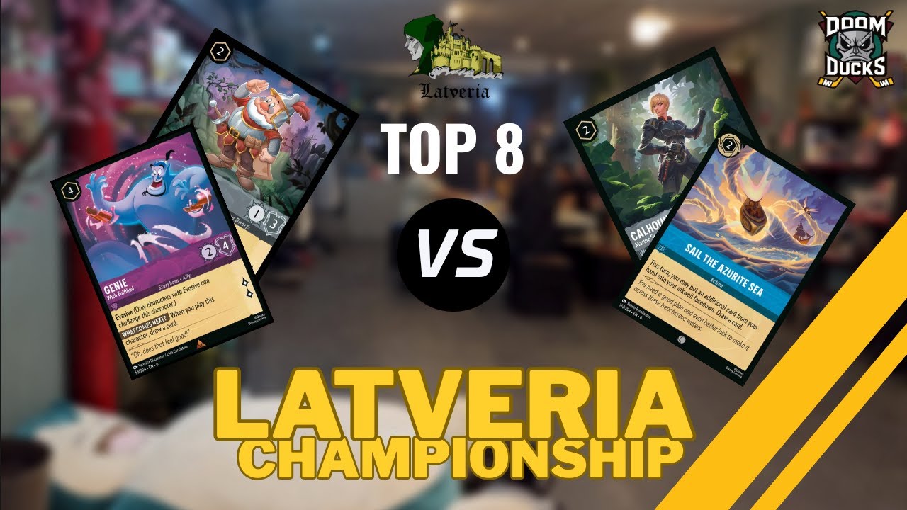 LATVERIA LORCANA CHAMPIONSHIP III | TOP 8 - DD Klabitos vs. DD Willyfriki