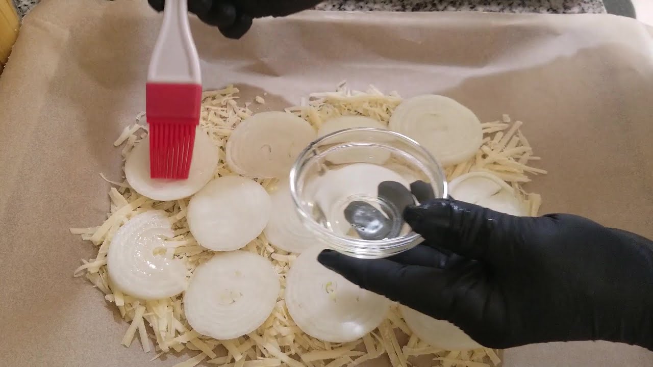 2 Ingredient Onion Ring Chips low carb easy recipe