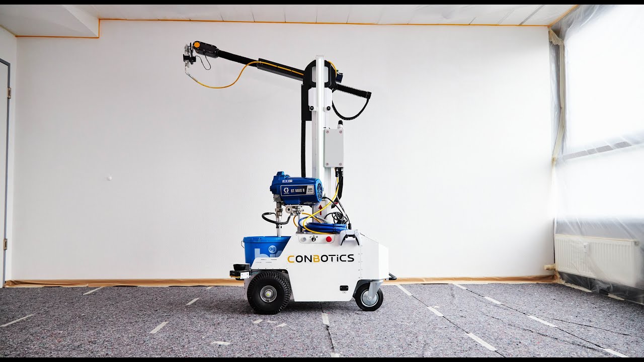 Erlebe die neue Version des MalerRoboters von ConBotics!