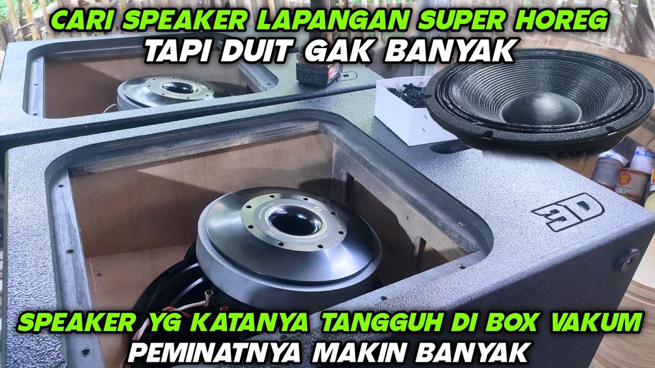 Jangan Salah Pilih! Kaya Gini Speaker Lapangan Super Tangguh  Horeg Murah di CLA 3D