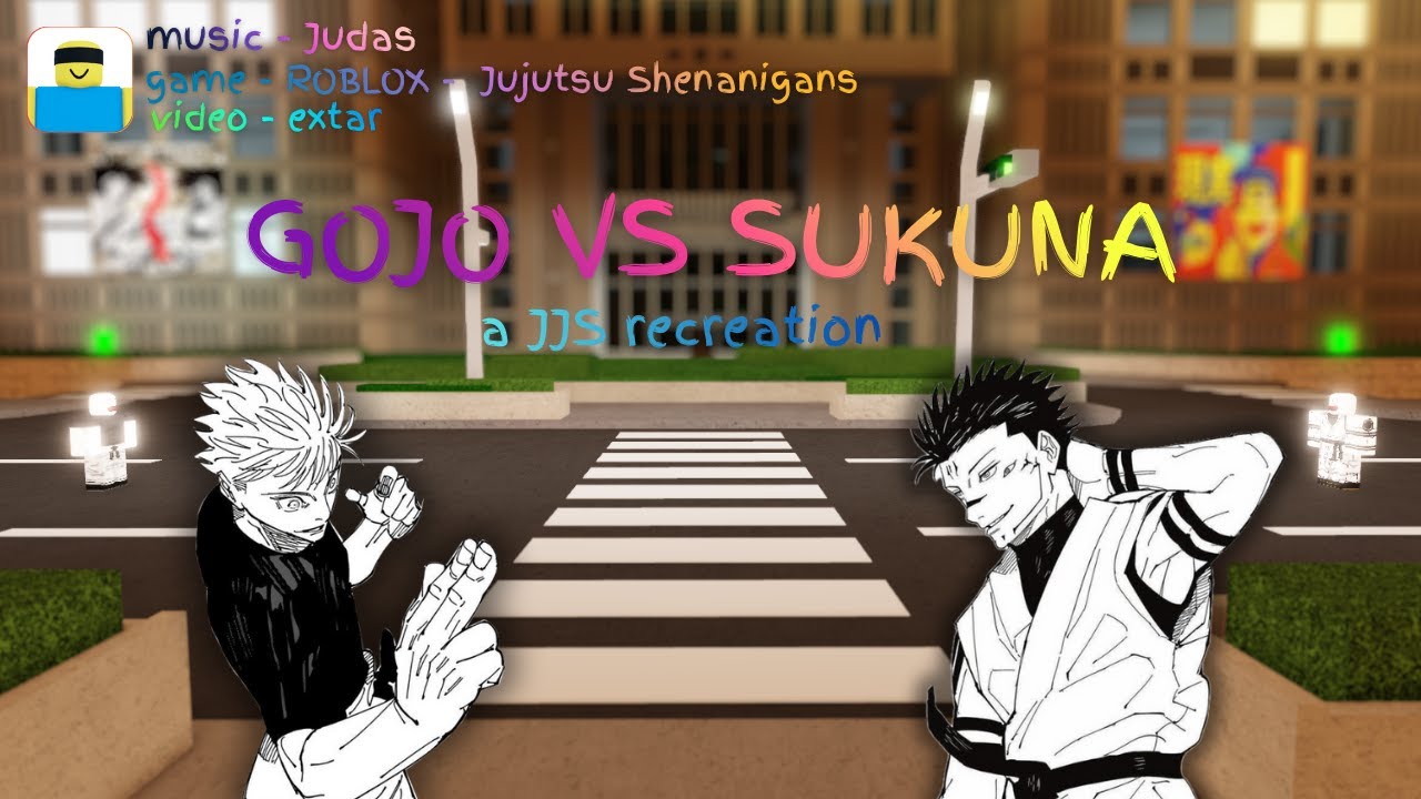 GOJO VS SUKUNA FIGHT RECREATED IN ROBLOX?! | Jujutsu Shenanigans