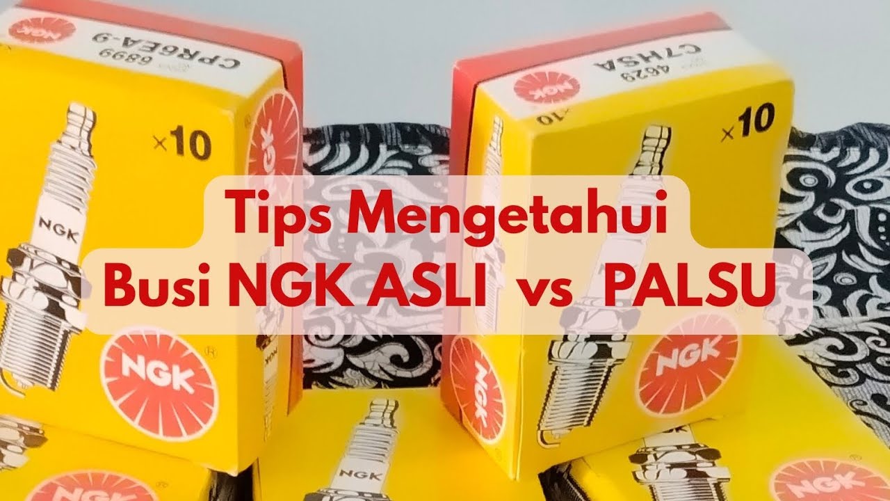 Tips Mengetahui Busi NGK Asli vs Palsu #ngk #busingk #busipalsu #busi #tipsandtricks #tipsyoutube