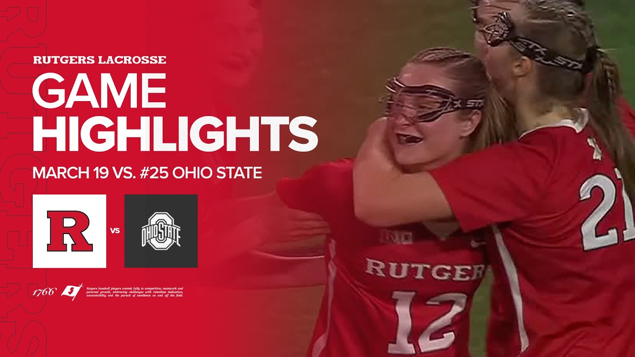 Women's Lacrosse vs. No. 25 Ohio State Highlights | 3/19/2026