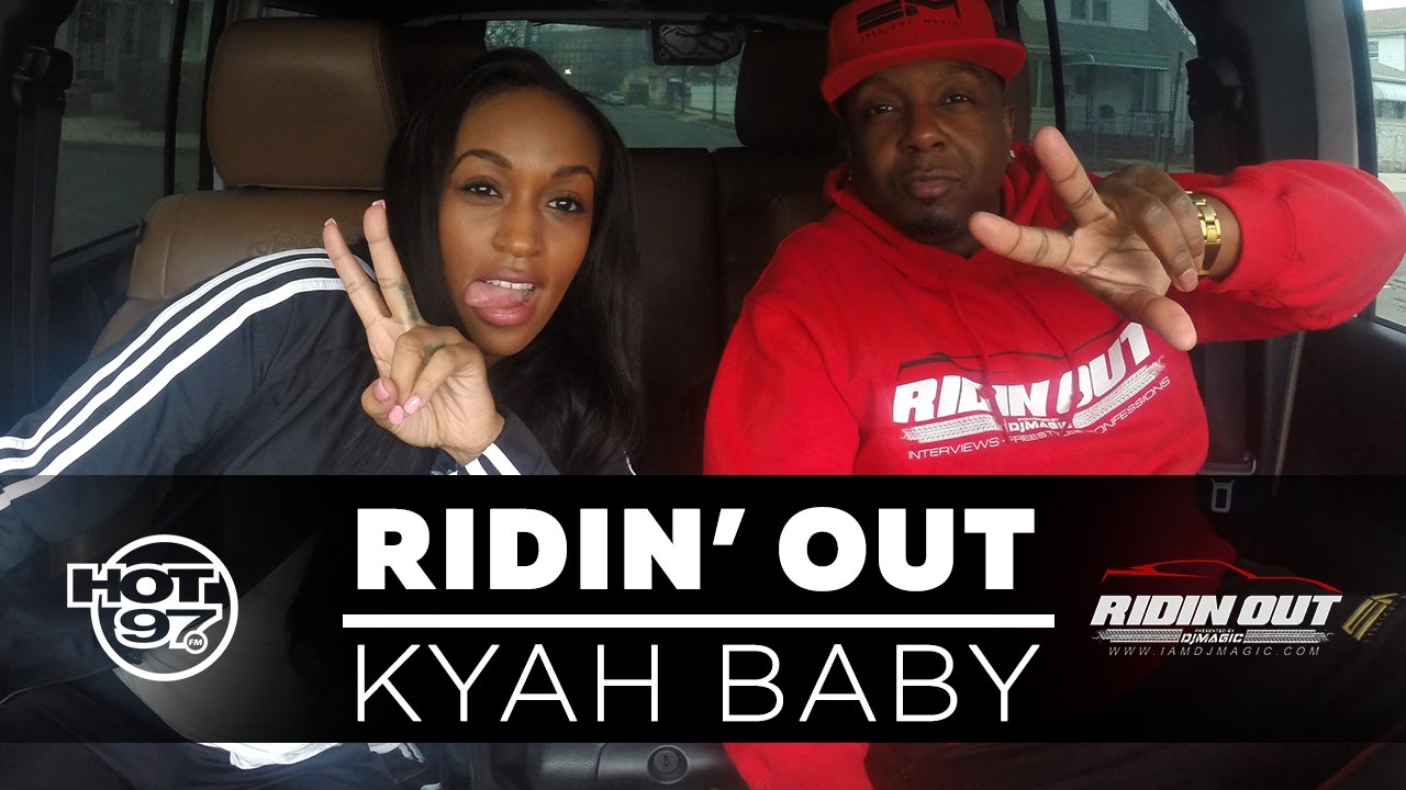 RIDIN' OUT Freestyles w/ DJ Magic Ep7 | Kyah Baby