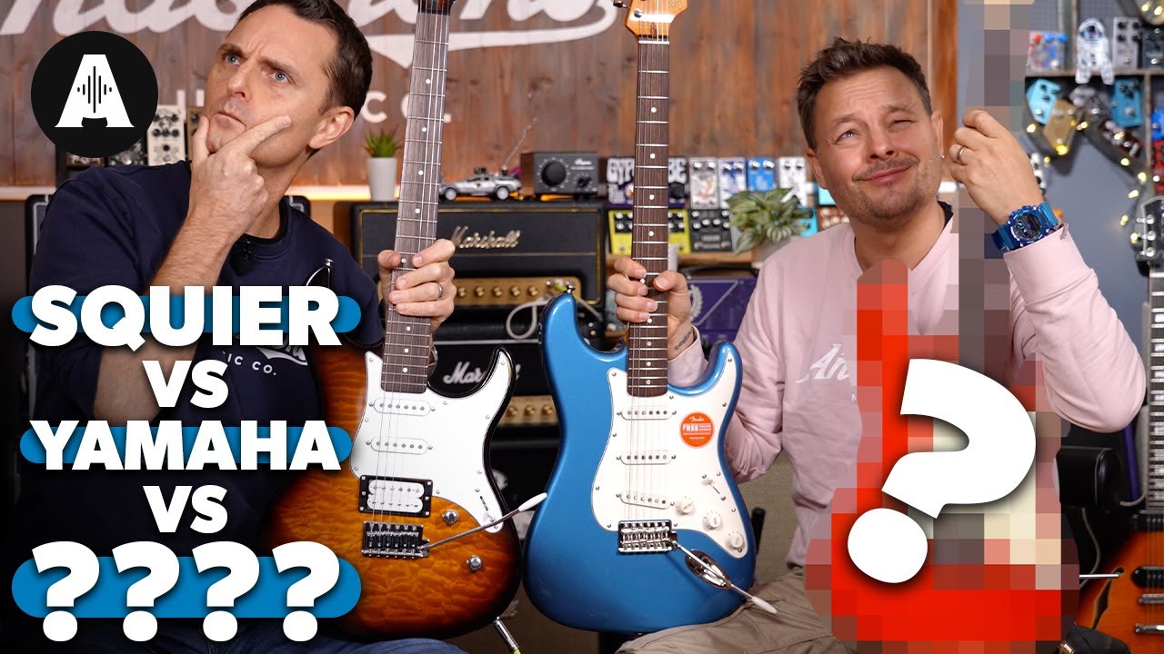 Squier Classic Vibe vs Yamaha Pacifica vs A Surprise Challenger!!