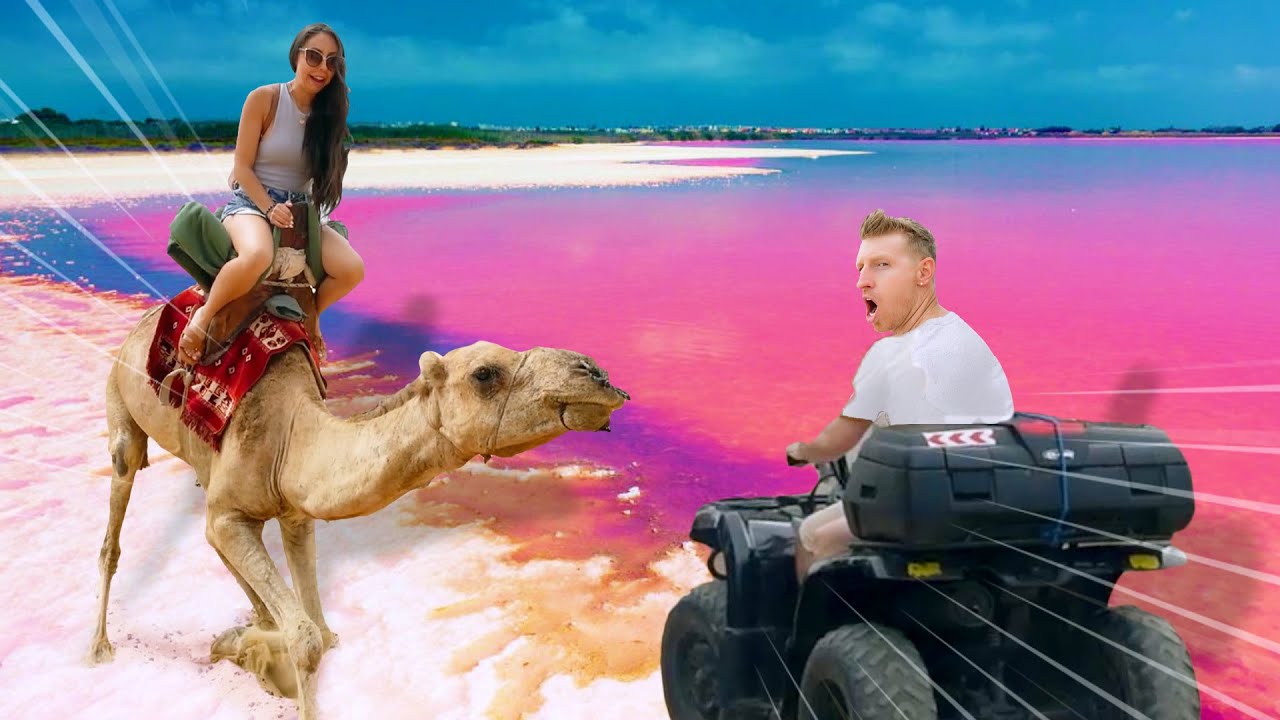 CAMELS vs. ATVs at Dakar's Pink Lake! | Senegal Family Vlog Ep. 9