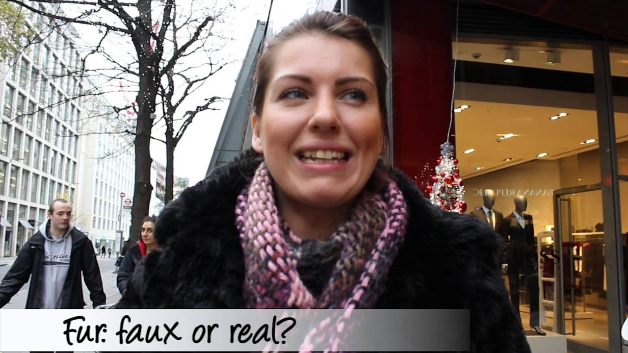 Fur: Faux or Real? Fashflick TV asks the people of London