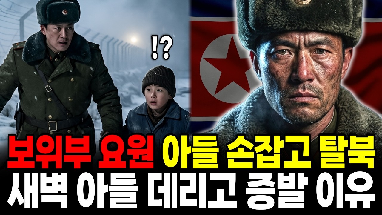 15년간 탈북자 잡던 보위부 요원이 9살 아들 손잡고 탈북한 충격적인 이유