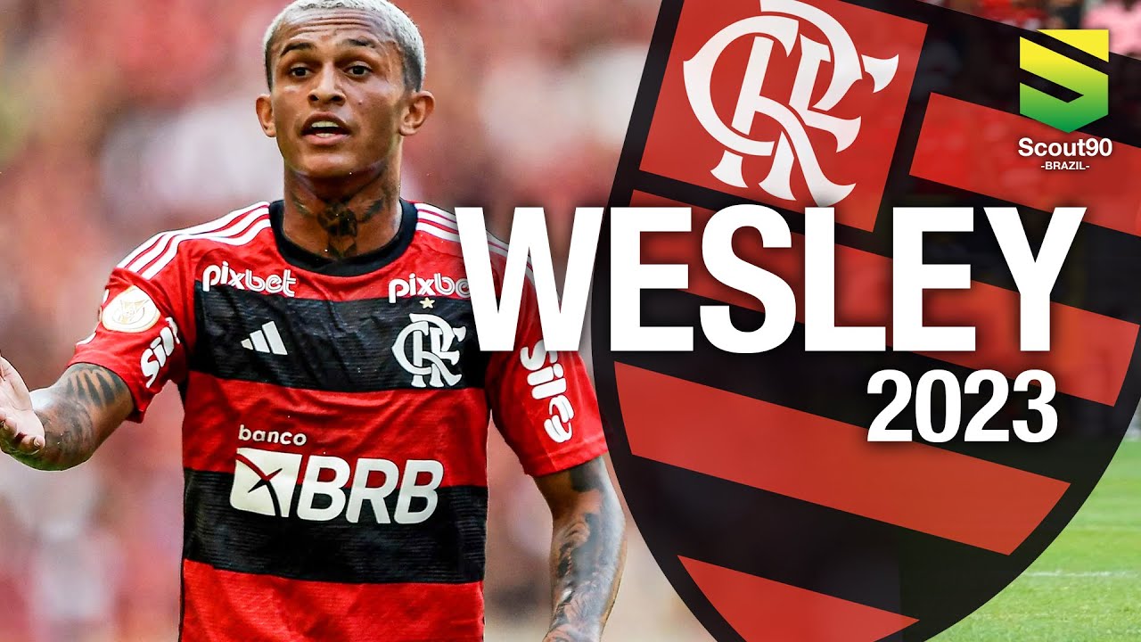 Wesley França 2023 - Dribles, Passes & Gols - Flamengo | HD