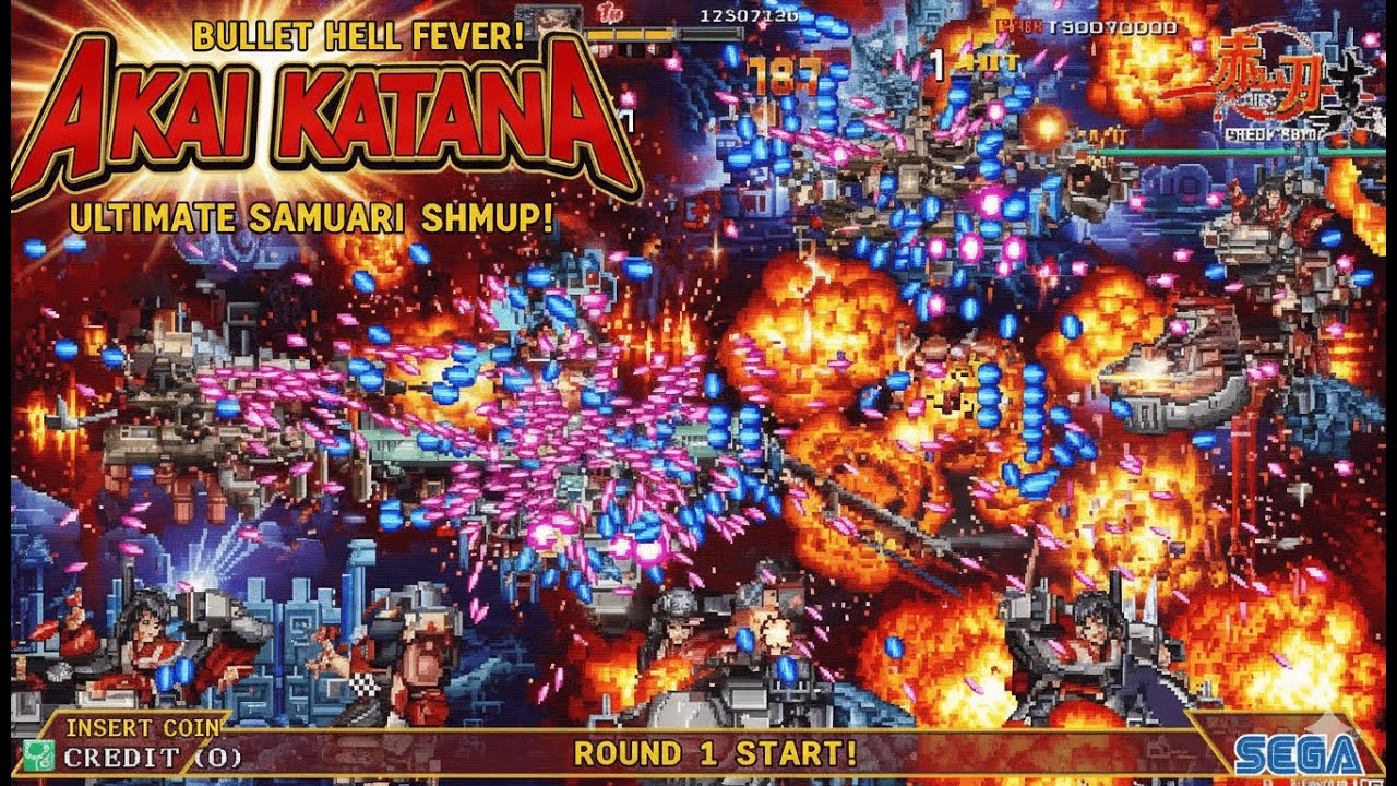 Akai Katana (赤い刀) Akai Katana', (shoot'em up) (Cave)
