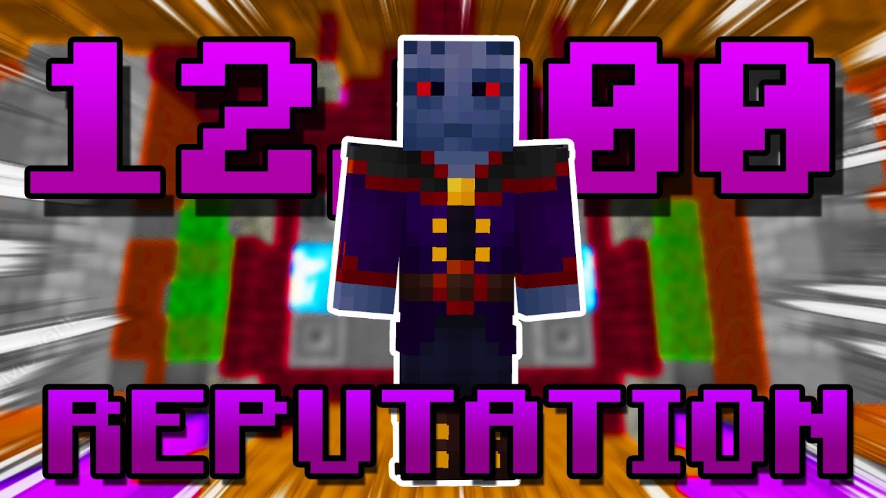САМЫЙ БЫСТРЫЙ способ получить репутацию | Hypixel Skyblock