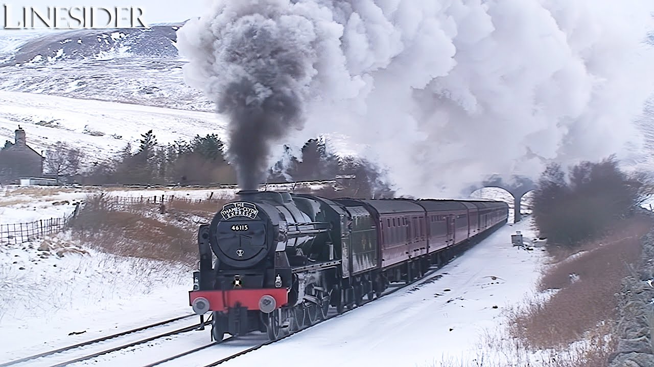 The Scot Rockets Over Ais Gill at 43mph