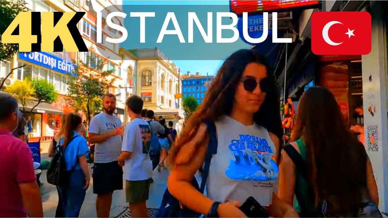 Walking in Istanbul, Turkey 🇹🇷: Kadiköy District (Asian Side), Part 3, 4K, summer
