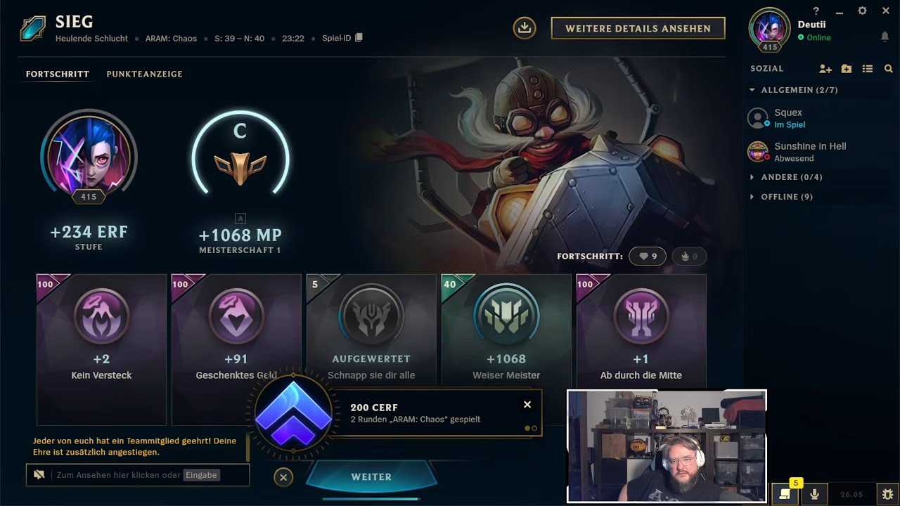 League of Legends | ARAM: CHAOS | Corki | C | 04.03.2026 | 2