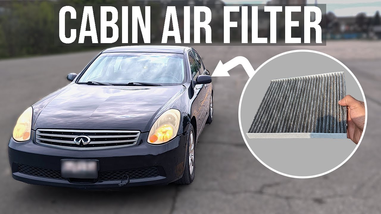 How to Replace Cabin Air Filter - Infiniti G35 (2003-2006)