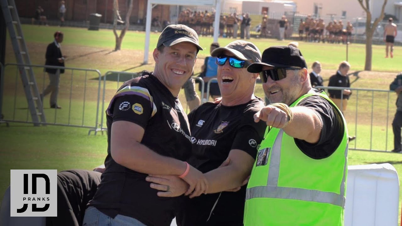 RUGBY & NETBALL sideline coaching exposed, Prank!