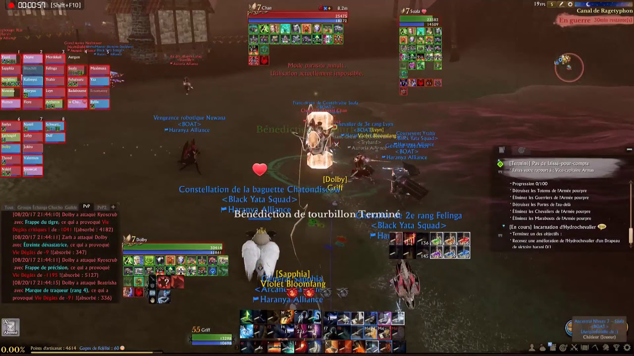 Archeage / Serveur Eanna (EU) : Pvp (Alliance Haranya Vs Nation StandBy/tryHard) Canal de Ragetyphon