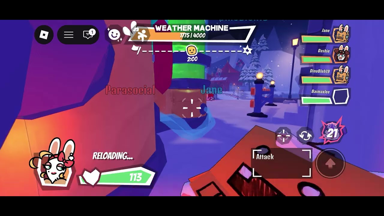 An average game of C00l Carnival as a Rabbid | Rabbids: Takeover (Roblox)