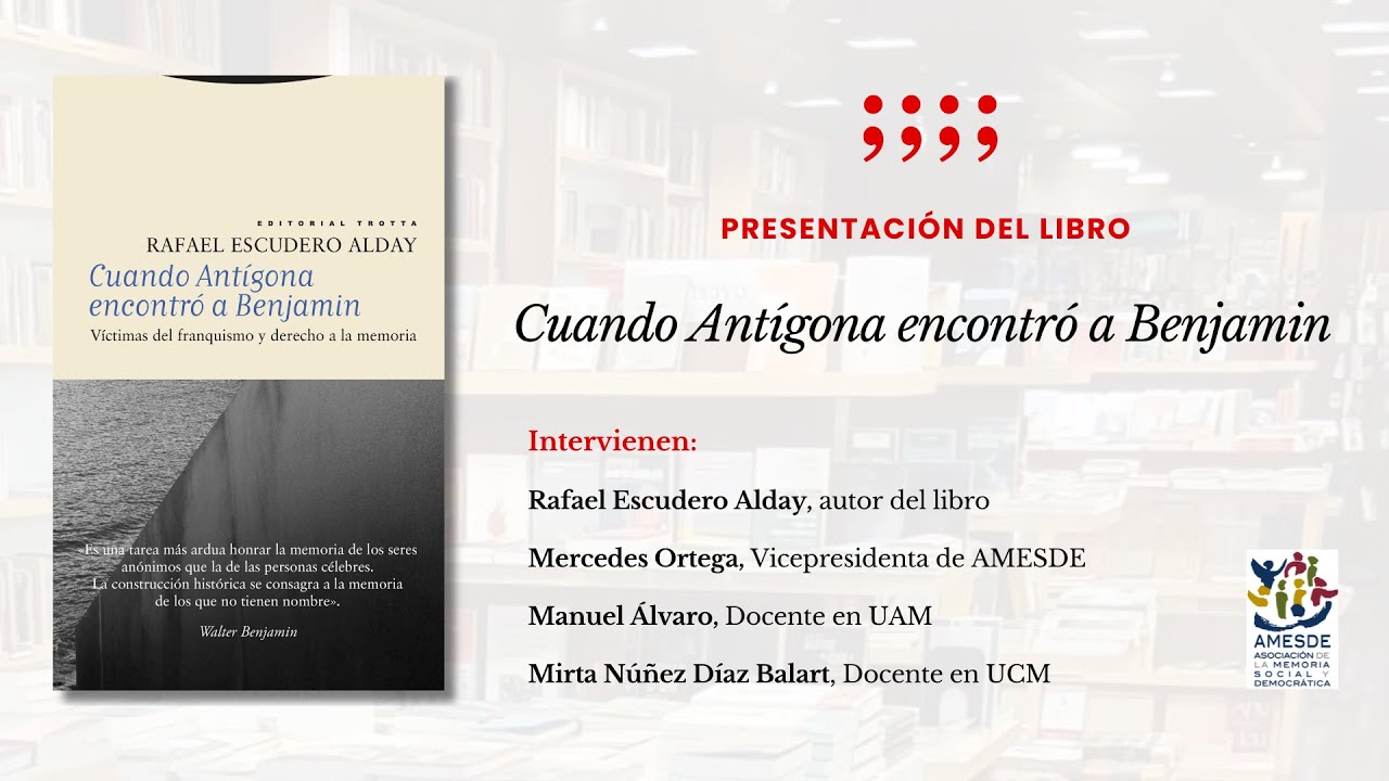 Acto AMESDE. Presentación del libro 