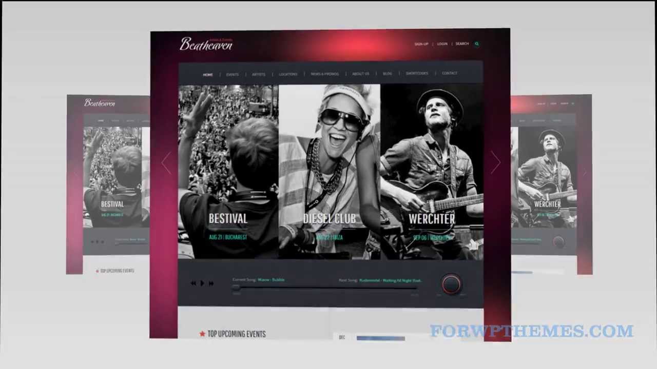 35+ Best Music Wordpress Themes 2013 | ForWPThemes.com