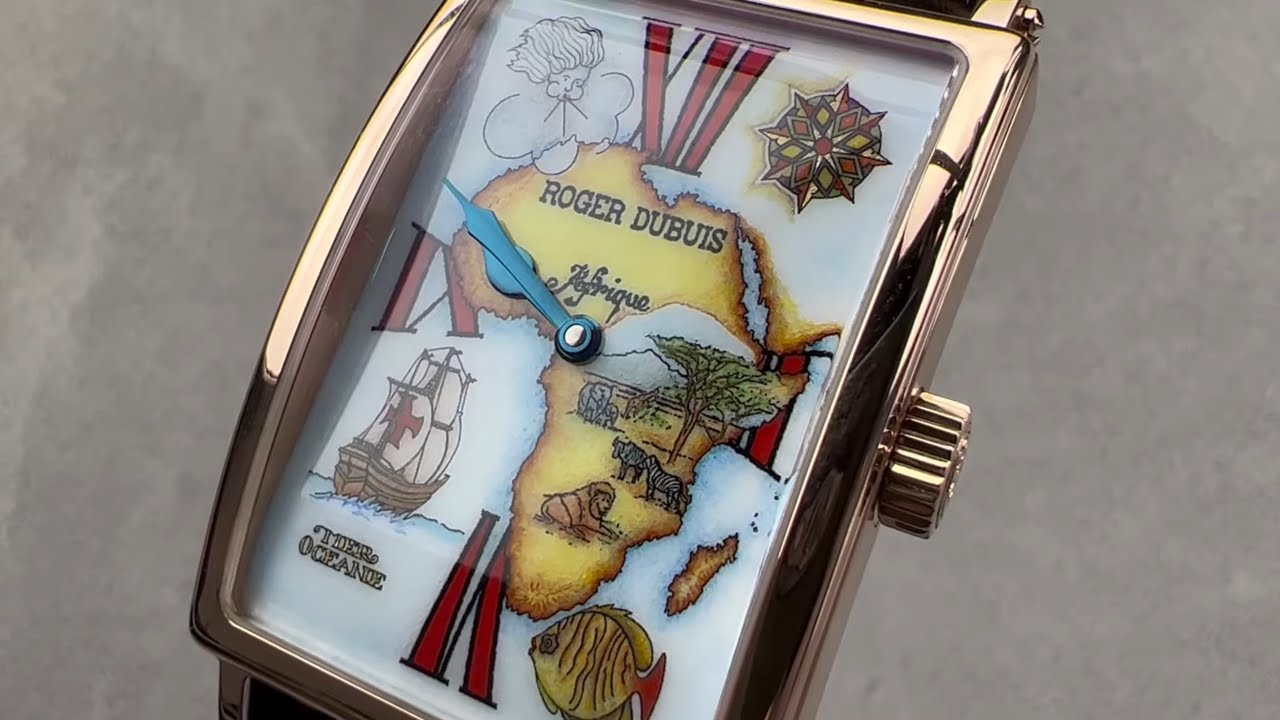 Roger Dubuis Much More Africa Enamel Dial M34 57 5 CAFRIQUE Roger Dubuis Watch Review