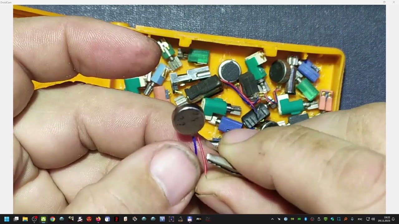Как выглядит вибро моторчик смартфона