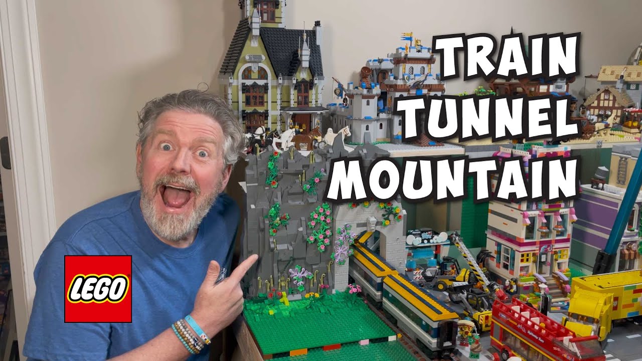 LEGO - Train Tunnel Mountain
