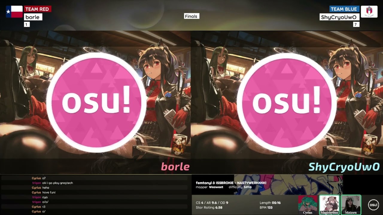 5DTT2 Semifinals: (borle) vs (ShyCryoUwo)