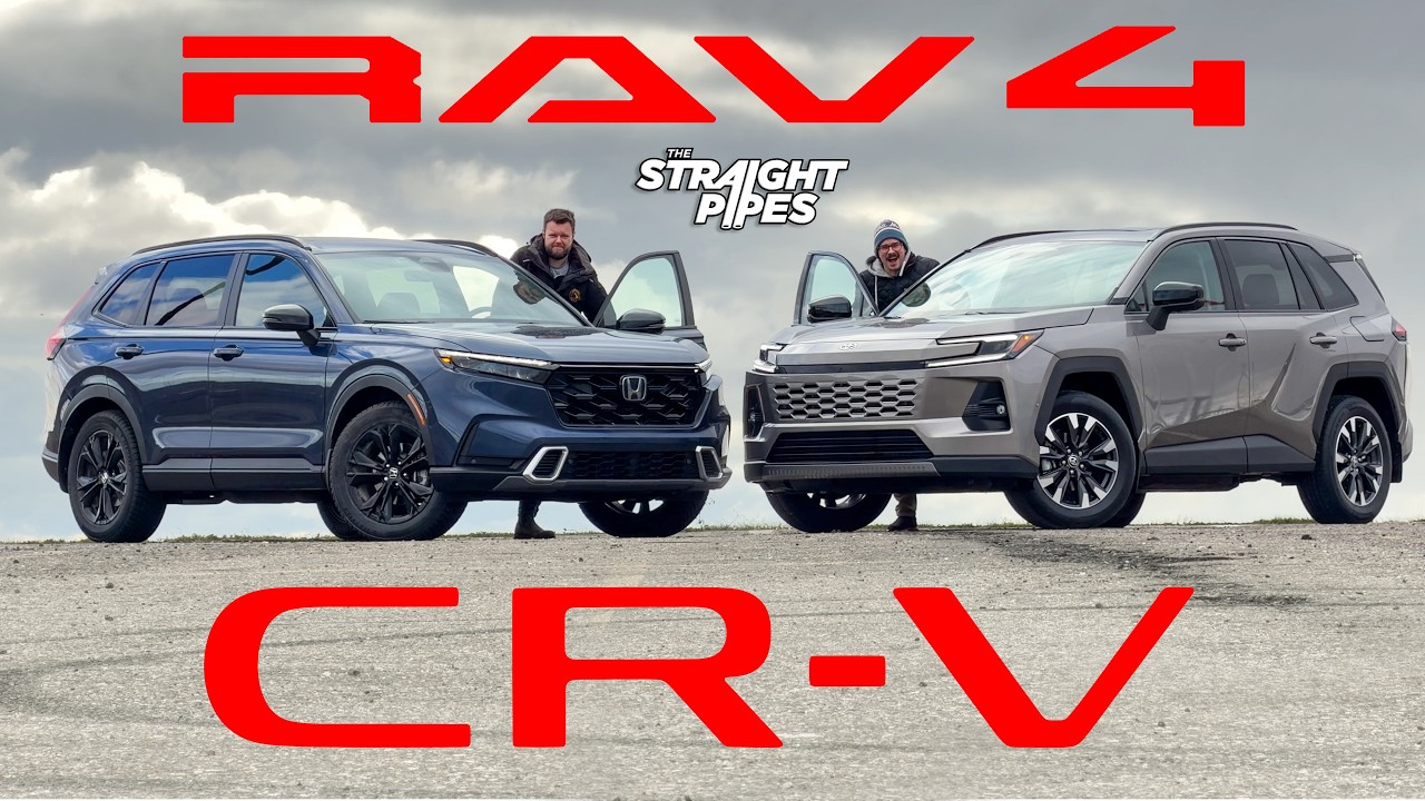 ВСЕ НОВОЕ!! Обзор Toyota RAV4 2026 против Honda CR-V