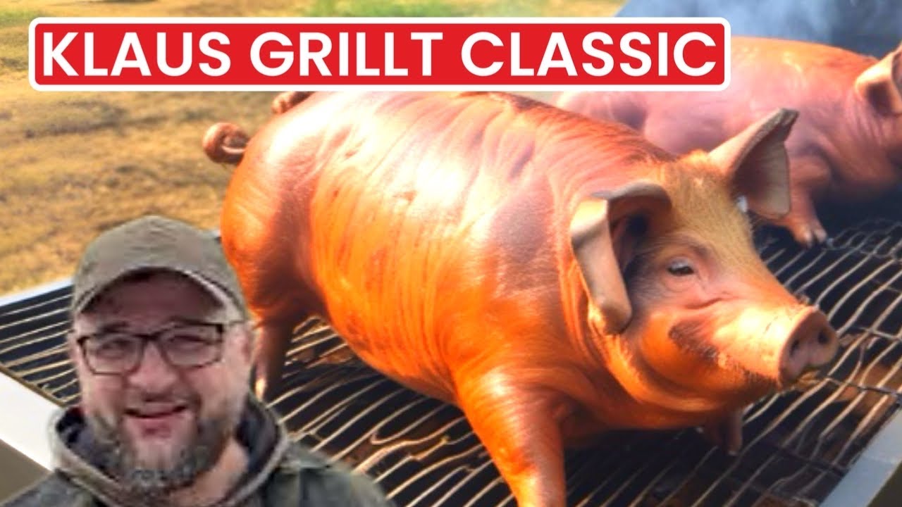 25 KG SPANFERKEL AUF DEM SMOKER GRILLEN --- Klaus grillt Classics