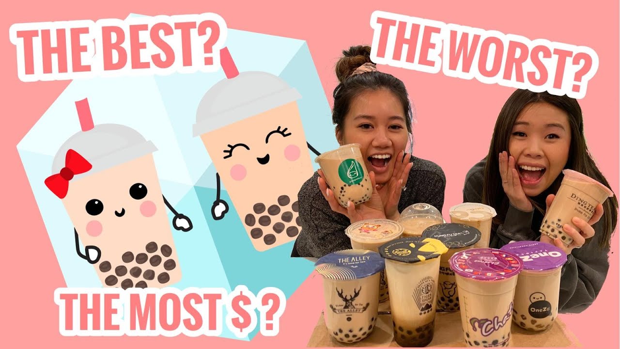 The Best Bubble Tea in Toronto  |  BLIND TASTE TEST + FULL COMPARISON OF TOP 10 FRANCHISES