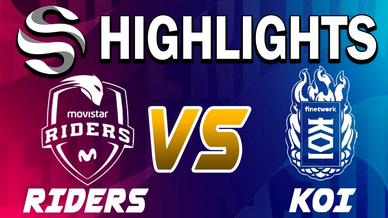Movistar Riders vs KOI Highlights - LEAGUE OF LEGENDS - SUPERLIGA - JORNADA 7