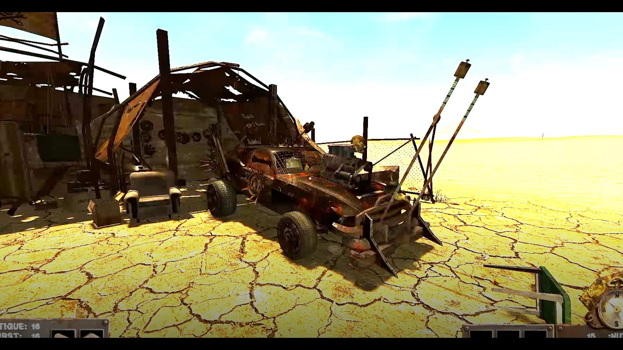 Apocalypter - Explore, build cars, shoot guns, survive! #2 STREAM