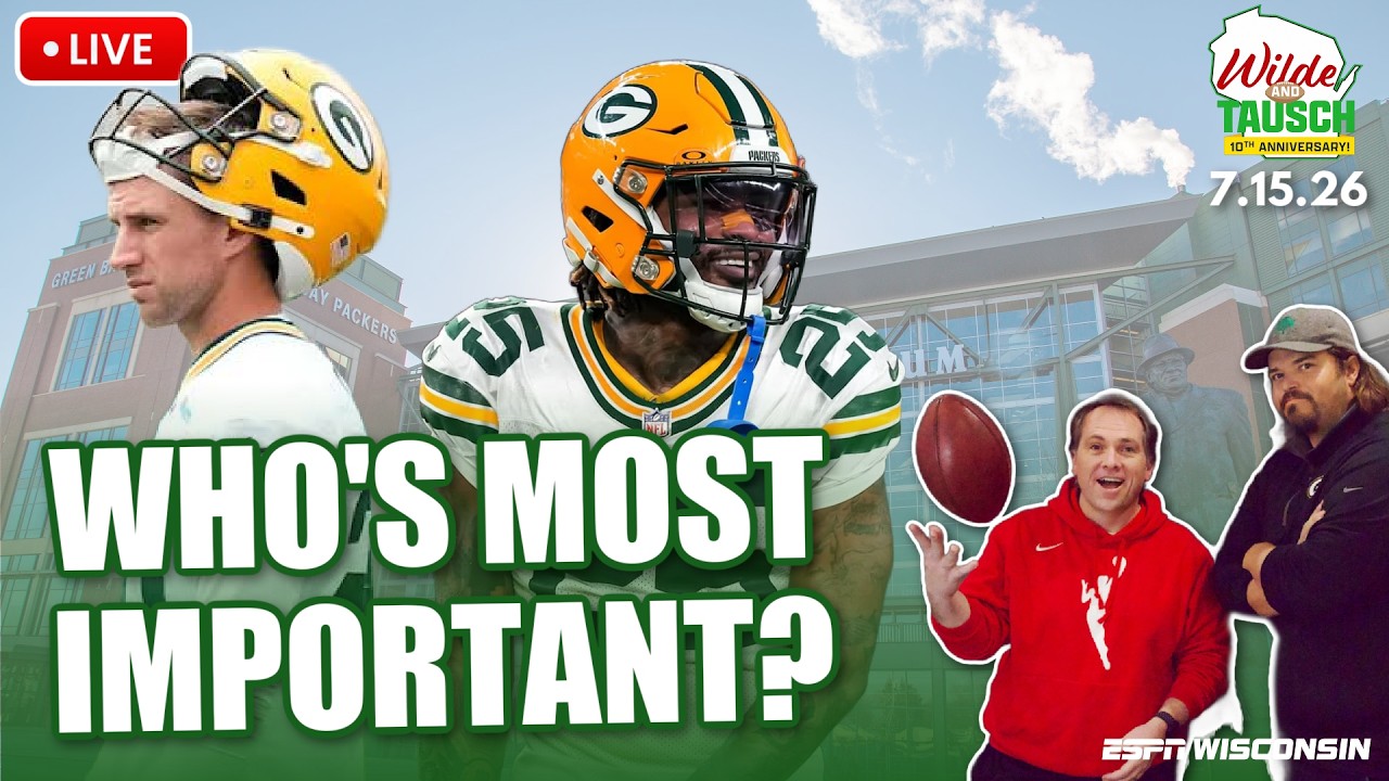 LIVE: Keisean Nixon CRUCIAL to Packers Success? Bryan Bulaga Weighs In | Wilde and Tausch 7.15.26