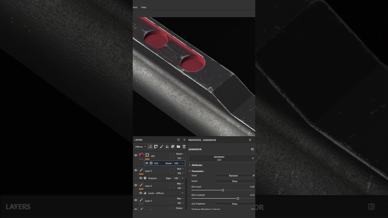 Quick tip how to make nice dirt in one minute!
