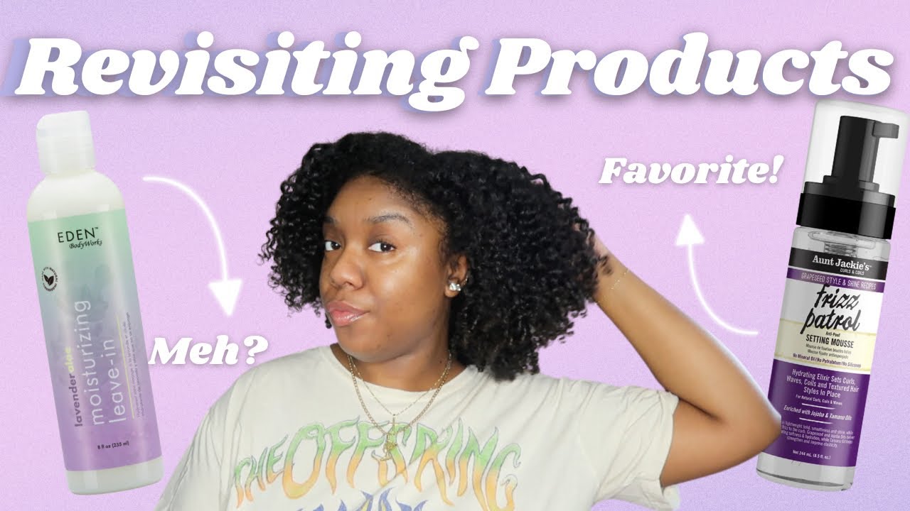 Обзор продуктов | Мусс Eden Lavender Leave In & Frizz Patrol 💜
