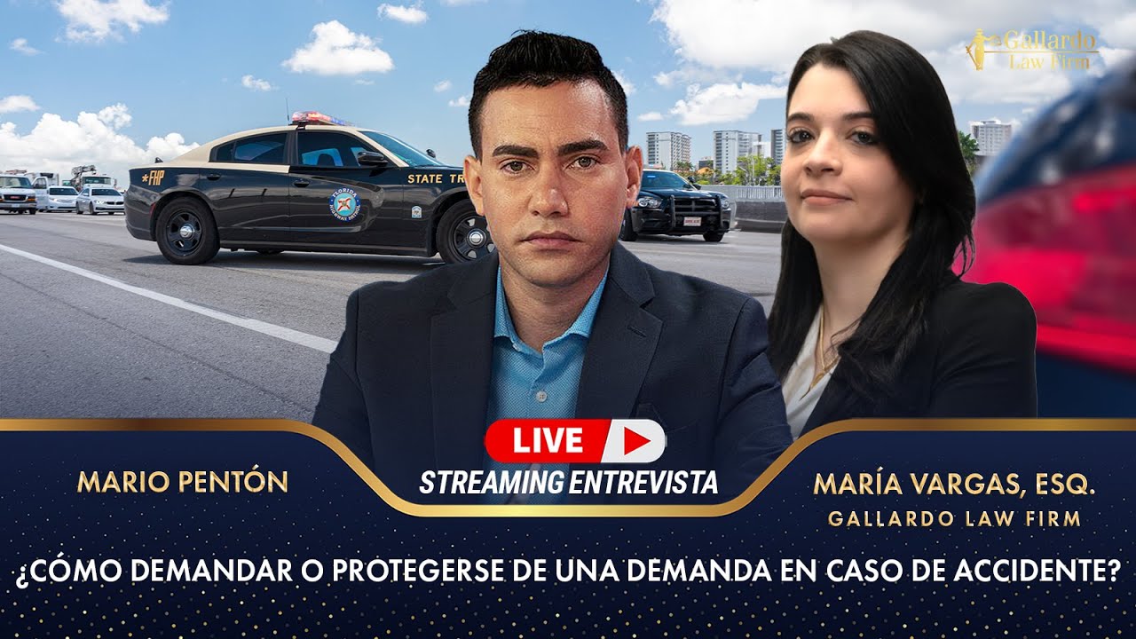 ¿Cómo demandar o protegerse de una demanda en caso de accidente