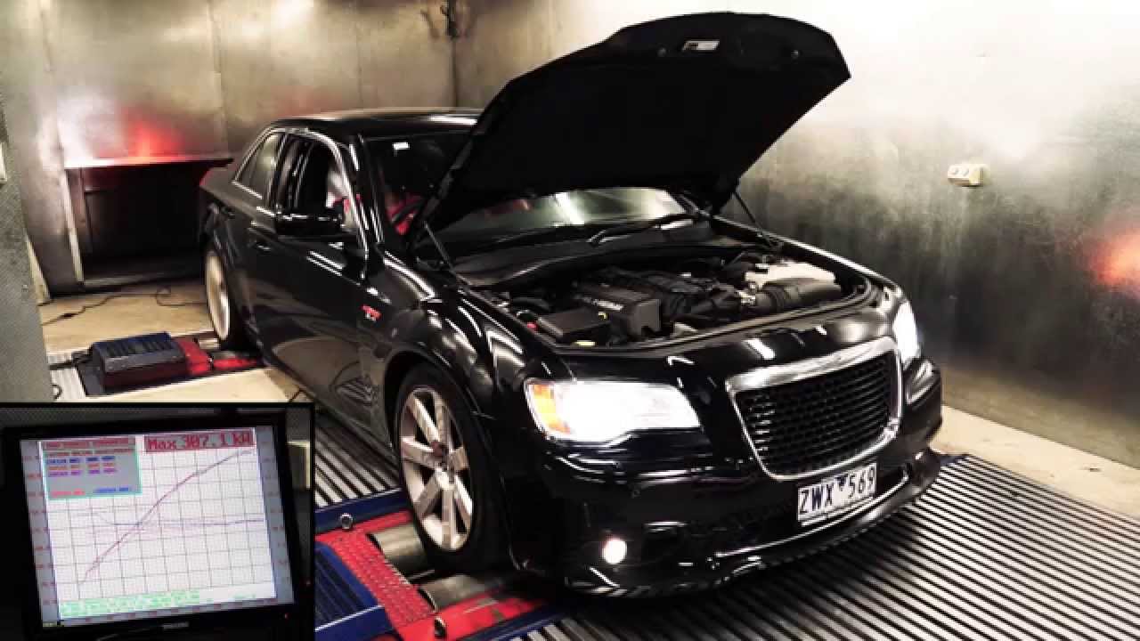 300C SRT8 Dyno Test -  Stock, XForce Exhaust and Flash Tune