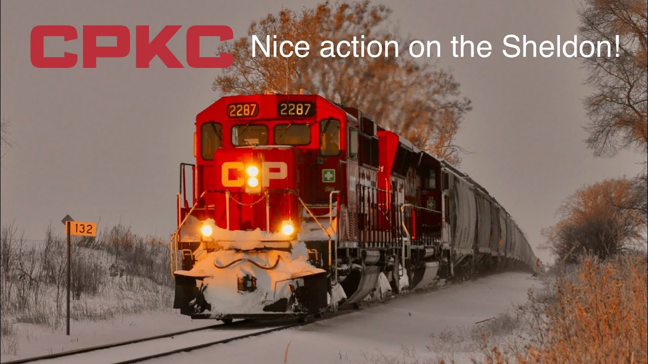 Railfanning 2 months of the CPKCs Sheldon Subdivision November and December 2025! 